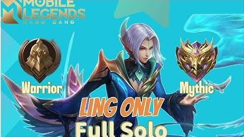 Namatin Mobile Legends tapi Ling only