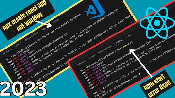 how to fix create react app problem | how to fix npm start problem in hindi