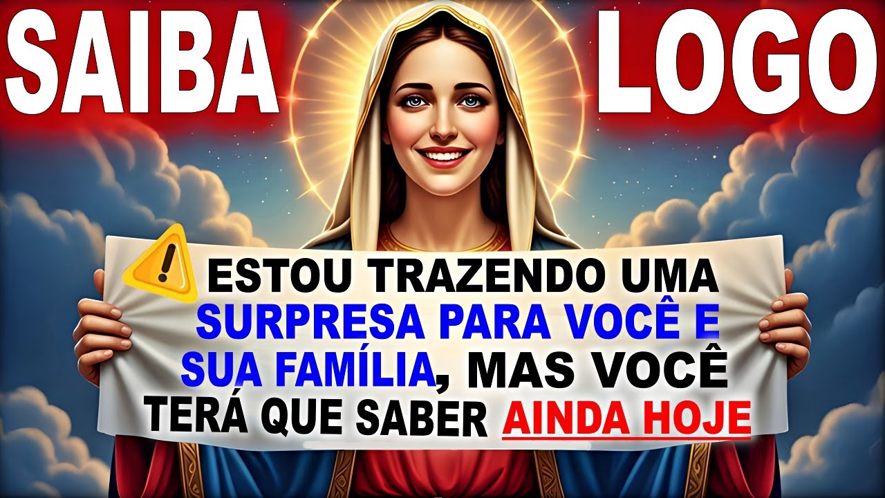 VIRGEM MARIA REVELA: O Que Vem Nos Próximos Dias Pode Mudar Tudo