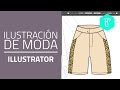 Cómo dibujar un pantalón en Adobe Illustrator paso a paso: capas y trazados