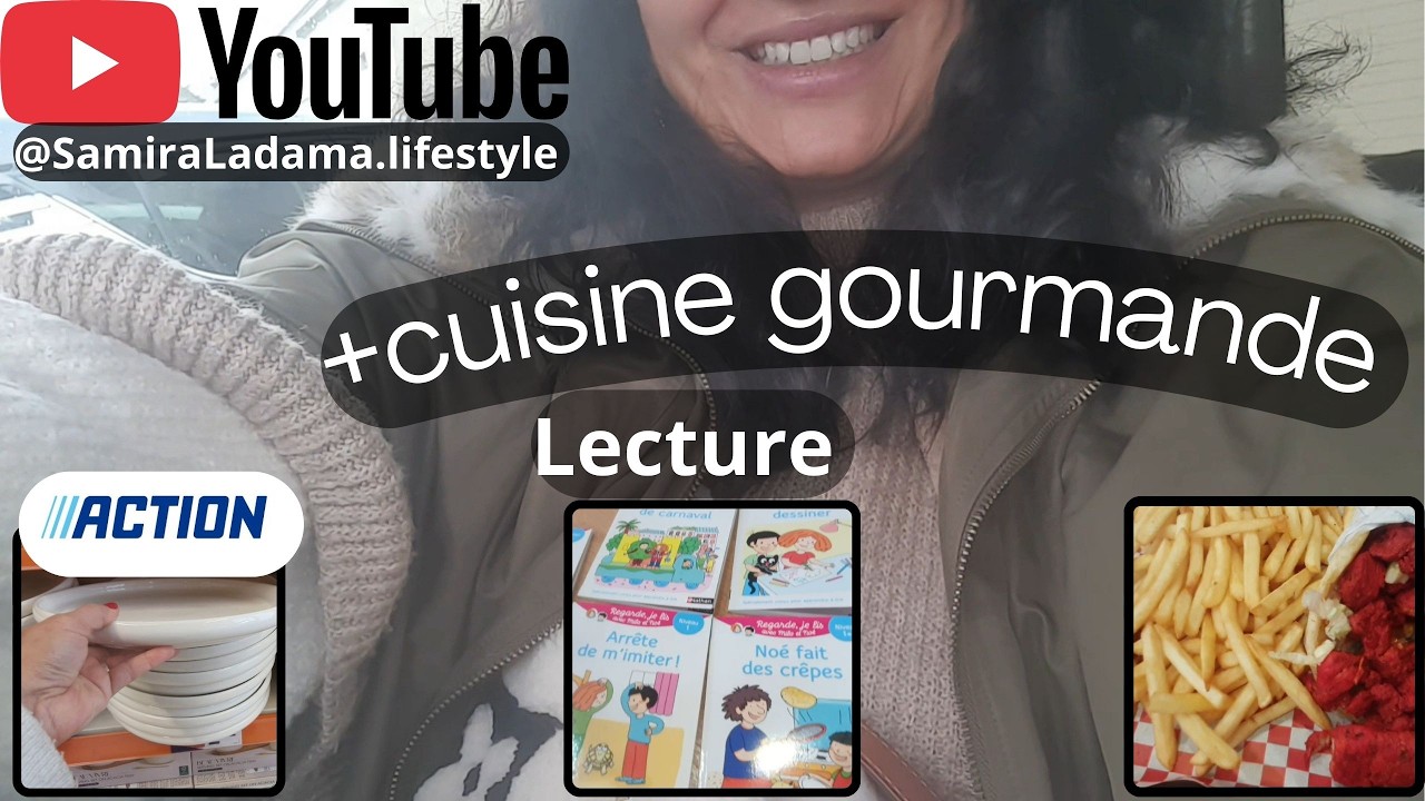 ✨️Vlog de Février, lecture 📚repas +action🛍+cuisine félfél gourmand a ma façon🇩🇿