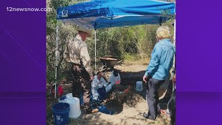Chambers County Sheriff's Office working to identify man after skeletal remains found in shallow gra