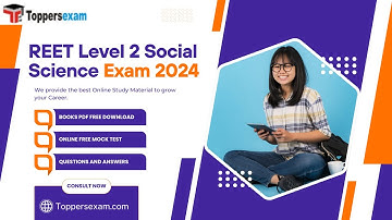 REET LEVEL 2 (SST) SOCIAL SCIENCE Best Books for Preparation 2024, Important Questions, Mock Test