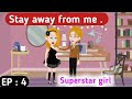 Superstar girl part 4 | English story | English conversation | Animated stories | Sunshine English