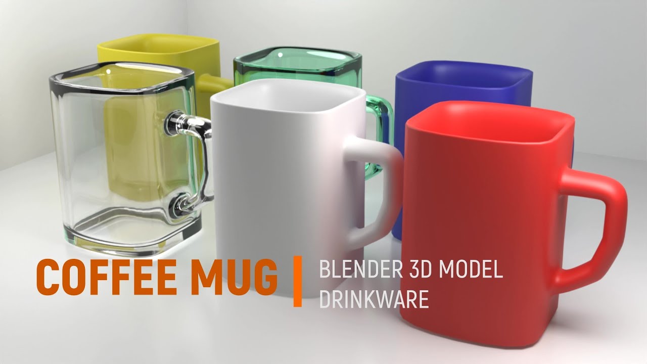 COFFEE MUG Blender 3d Model Tutorial 3d Modeling YouTube Coffee mug blender 3d model tutorial 3d modeling youtube
