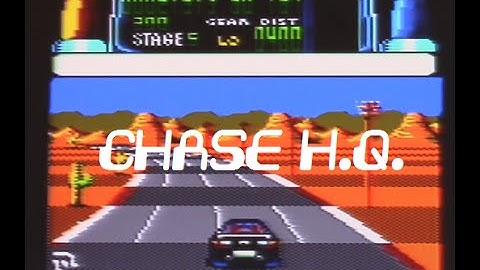 CHASE HQ - Amstrad CPC
