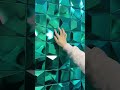 Stainless Steel Decorative Mosaic Wall Panel with Mirror Finish