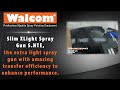 Walcom slim xlight spray guns shte an extra light spray gun with amazing transfer efficiency