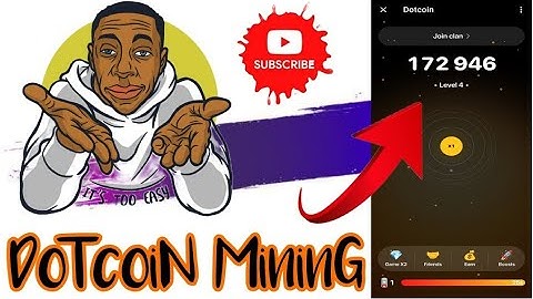 "Discover How to Earn Hundreds of Dollars for Free with Dotcoin Mining in Telegram!" #Dotcoin #Free