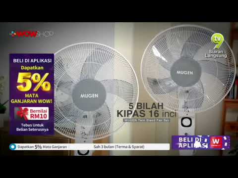  Cj  Wow  Shop  Kipas Mugen  Mugen  Air Circulator Fan 2 0 Tv9 