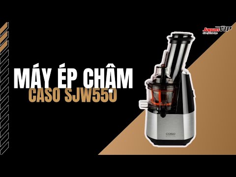 Máy ép chậm Caso SJW550- Sản phẩm tốt hơn cả mong đợi ?