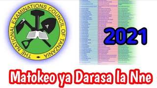 MATOKEO YA DARASA LA NNE 2021,FORM TWO EXAMINATION RESULTS NECTA, 2022 UPDATES,