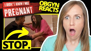 ObGyn Reacts: Shocking toilet home birth!? 😲 | Didn