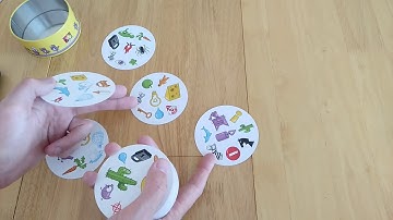 Dobble aka Spot It board game - how to setup, play and review * Amass Games * board game HD