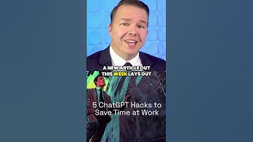 ⏳🤖 5 ChatGPT Hacks That Save You Hours