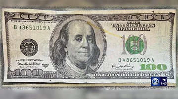 Police warn of people scrubbing $1 bills, turning them into $100
