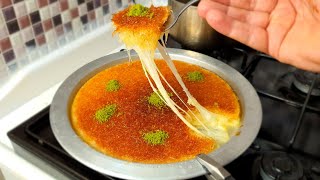 لو بتعرفوا شو سهلة كنتوا بتعملوها كل يومكنافة خشنة Kunafa #شيف_نبيل