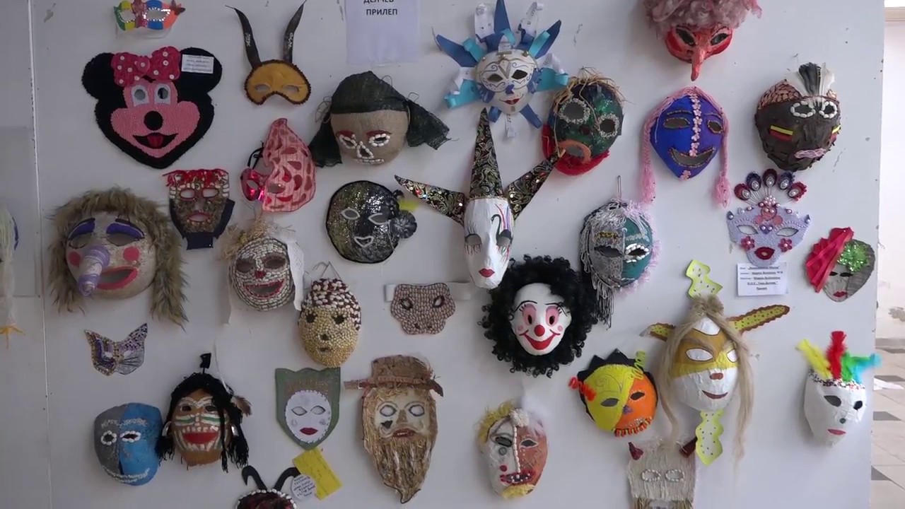 Со изложбата на маски започна меѓународниот карневал Прочка 2018 - YouTube