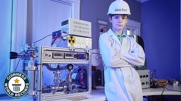 How A 12-Year-Old Achieved Nuclear Fusion - Guinness World Records