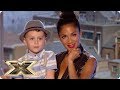 Auditioning in front of his son  the x factor uk unforgettable audition