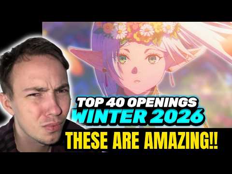 ''So Many Bangers'' First time reacting to Top 40 Winter 2026 Openings