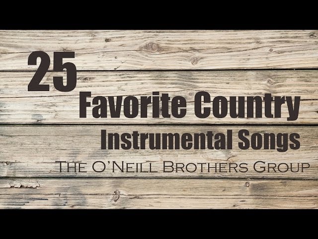 25 Favorite Country Instrumental Songs class=
