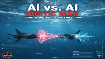 AI vs. AI: The First Autonomous War Under Arctic Ice (Piranha Drones vs. Sentinel AUVs)