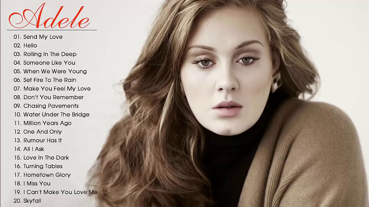 Adele Grandes Exitos 2018 Adele Sus Mejores Canciones Adele
