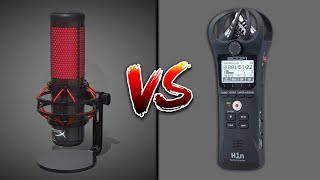 Сравнение микрофона HyperX Quadcast vs Рекордер Zoom H1n - ТЕСТ ЗАПИСИ ЗВУКА! Стоит ли покупать!?