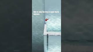 How to skip the frog in super mario odyssey #mario #marioodyssey #trickjump #shorts #skip #funny