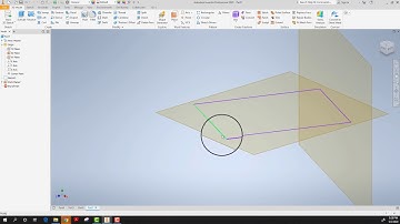 Inventor Tutorial - Sweep