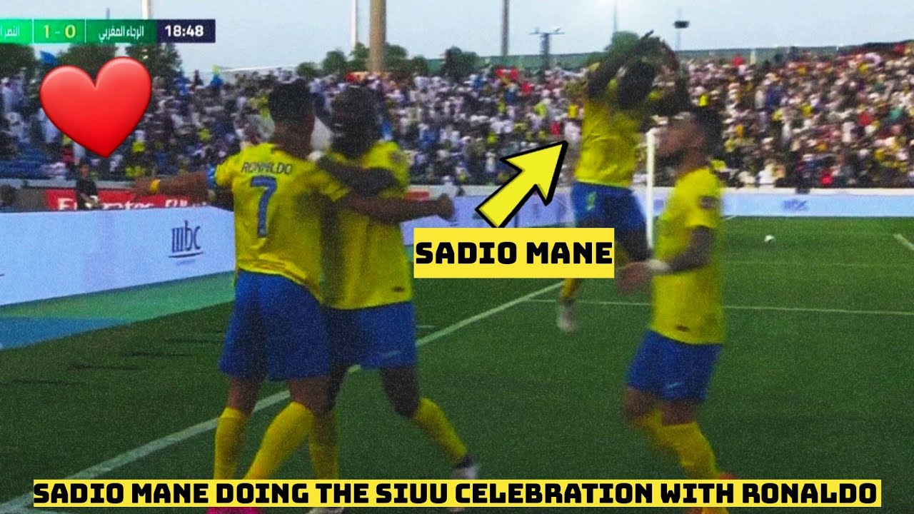 WATCH: Sadio Mane joins Cristiano Ronaldo in iconic 'Siuuu' goal