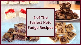 4 of the Easiest Keto Holiday Fudge Recipes