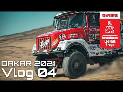 Instaforex Loprais Praga Team | DAKAR 2021 - STAGE 2 - Vlog 04