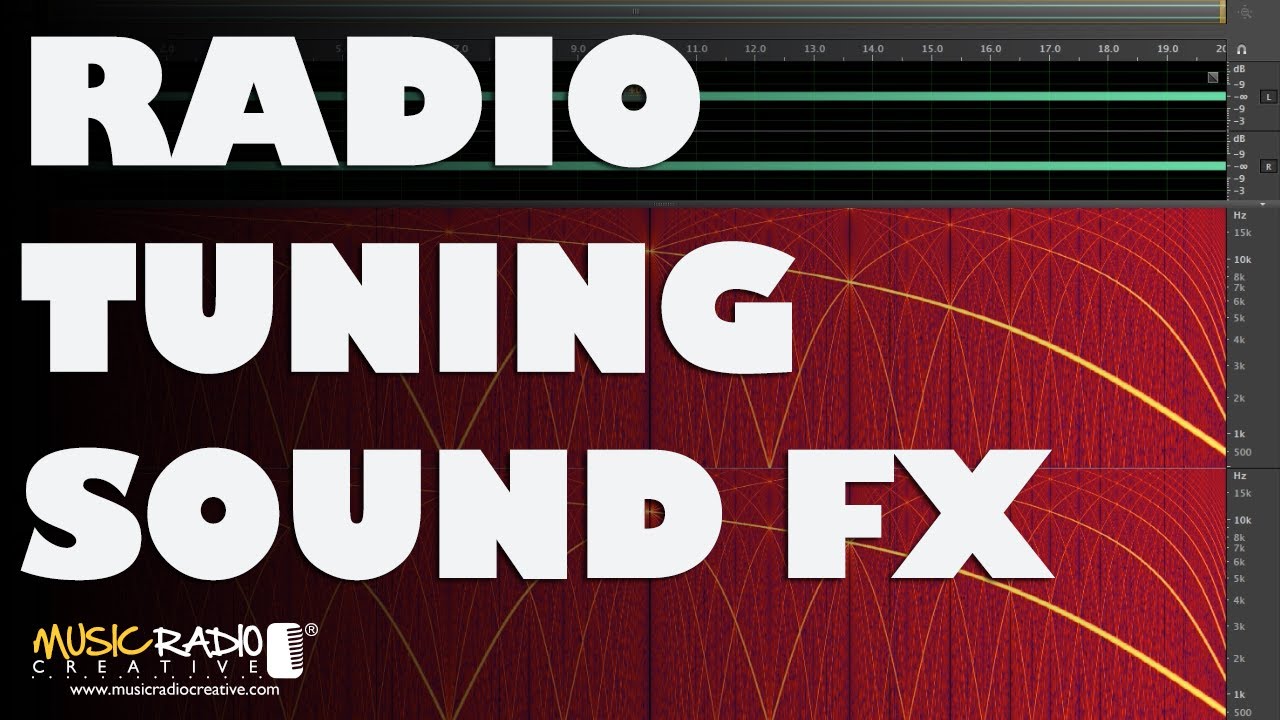 Making Radio Tuning Sound Effects in Adobe Audition - YouTube