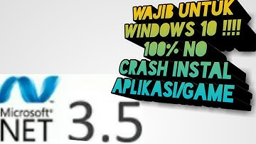 Install NET framework 3.5 di Windows 10 Offline terbaru !!, COCOK UNTUK INSTALL APK AGAR TIDAK ERROR