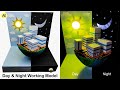 How to make day and night working model