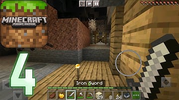 Minecraft: Pocket Edition - Gameplay Walkthrough Part 4 (iOS, Android)