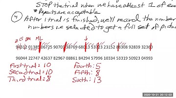 AP Stats: Designing a Simulation