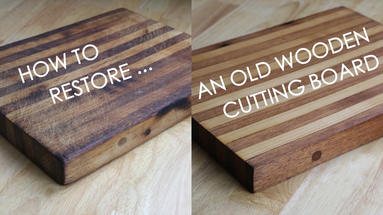 How to Clean and Restore Vintage Cutting Boards