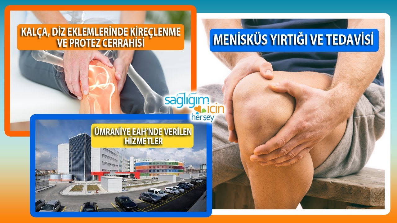 Kalça ve Diz Eklemlerinde Kireçlenme, Protez Cerrahisi ve Menisküs Yırtığı