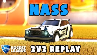 Nass Ranked 2v2 POV #83 - nass & plexi VS life & ElOmarMaton - Rocket League Replays