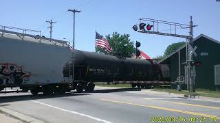 5/31/26 Last Train Of May 2026 | LSRC 1776! 6434 Northbound, Mixed Freight, 53 Cars, Clio Mi