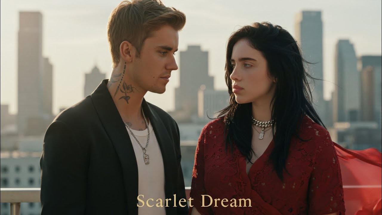 Justin Bieber & Billie Eilish – Scarlet Dream (Official Music Video)