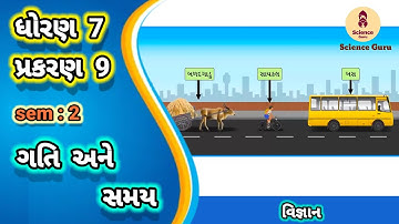 Gati ane samay || std 7 science ch 9 || ગતિ અને સમય || ધોરણ 7 વિજ્ઞાન પાઠ 9 ||