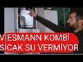 viesmann kombi sıcak su vermiyor ateslemiyor  kesin çözüm