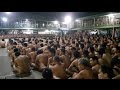 Hundreds of prisoners are forced to sit together NAKED before dawn in Philippine