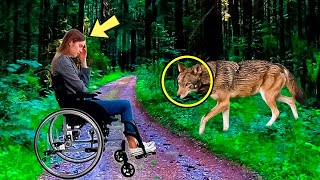 The stepmother left her paralyzed daughter in the forest. But look what the wolf did!