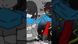 error sans x core frisk/sans x frisk edit ♥❤ (frans) #errorsansxcorefrisk#errorsans#corefrisk