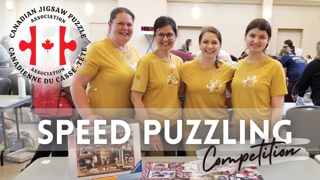 Speed Puzzling My Adventure at the 2024 Canadian National Jigsaw